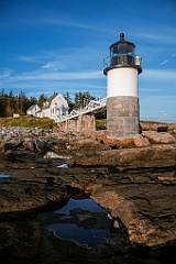 Low Tide at Marshall Point Lighthouse in Maine
